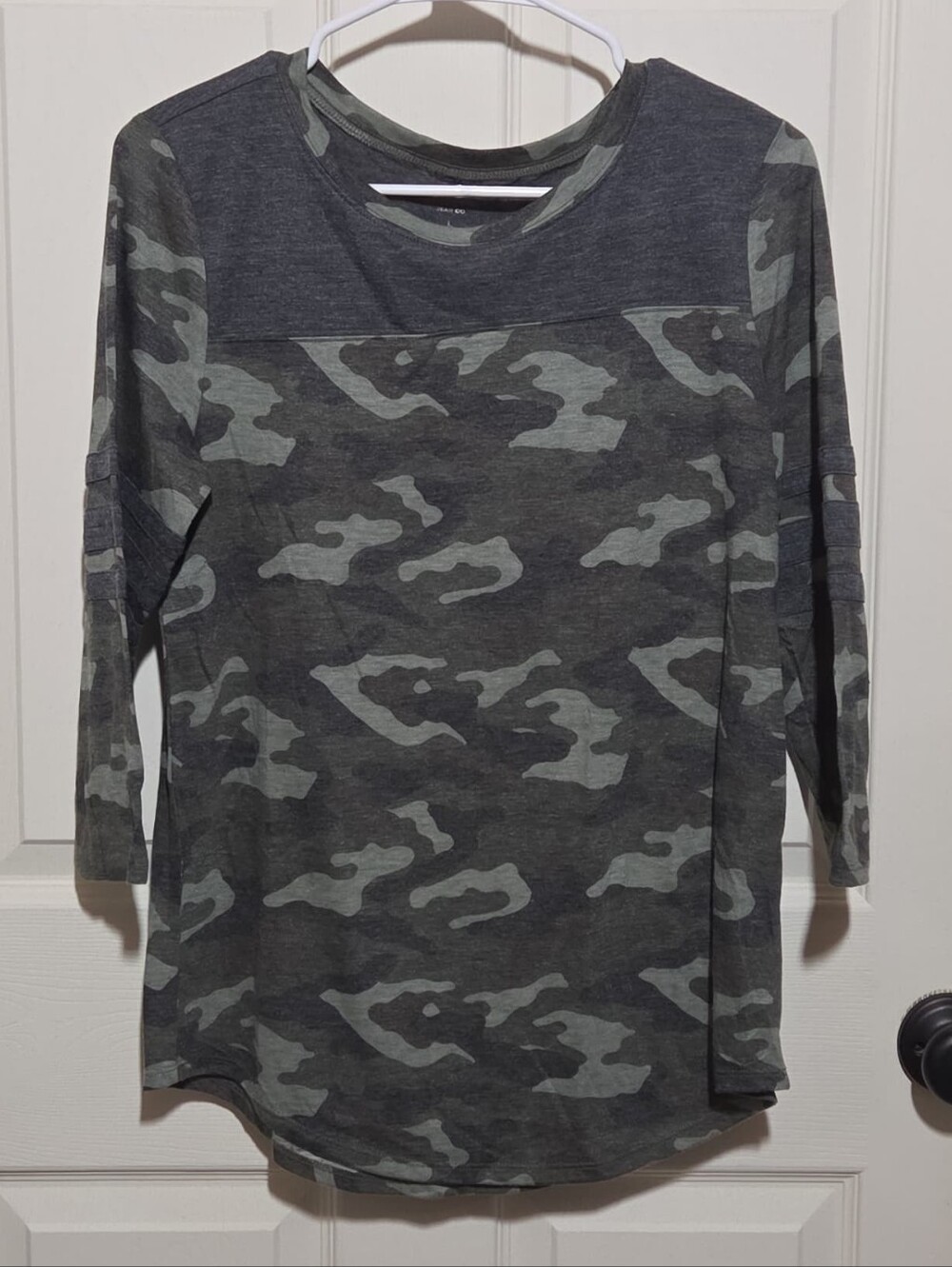 Arizona 3/4 sleeve camo tee